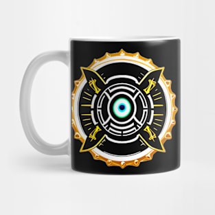 Golden Gaze Labyrinth -  Insight Emblem Mug